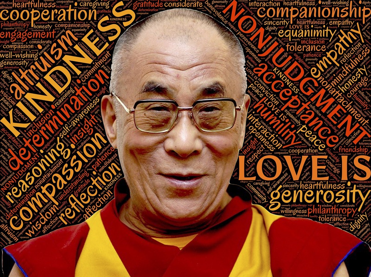 Dalai Lama’s 10 ways to be in a healthy state of mind